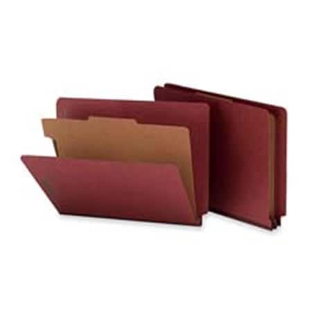 Pen2Paper Classification Folders- 1 Divider- 2in. Exp- Letter Size- Red PE875235